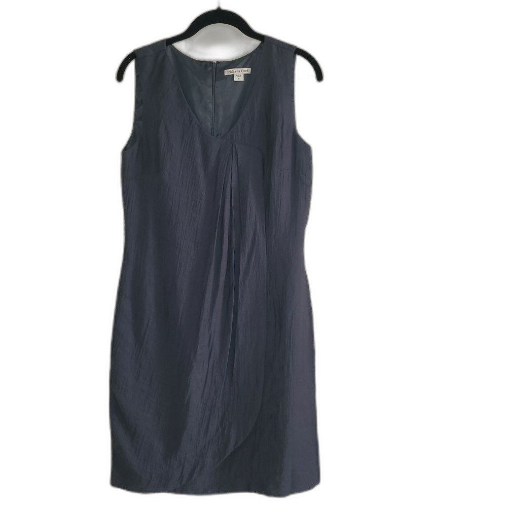 Coldwater Creek Charcoal Sleeveless Dress - 10